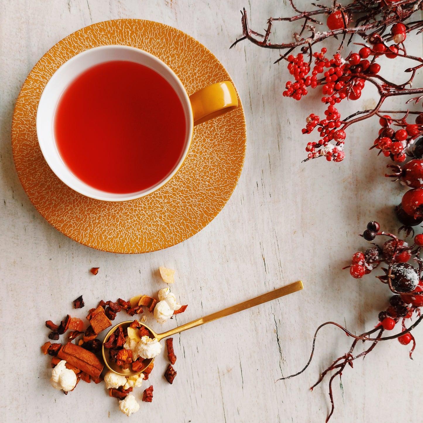 Fruit melange Gingerbread House*