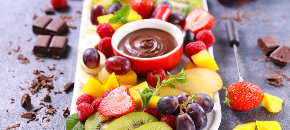 Chocoladefondue met een verrassende twist