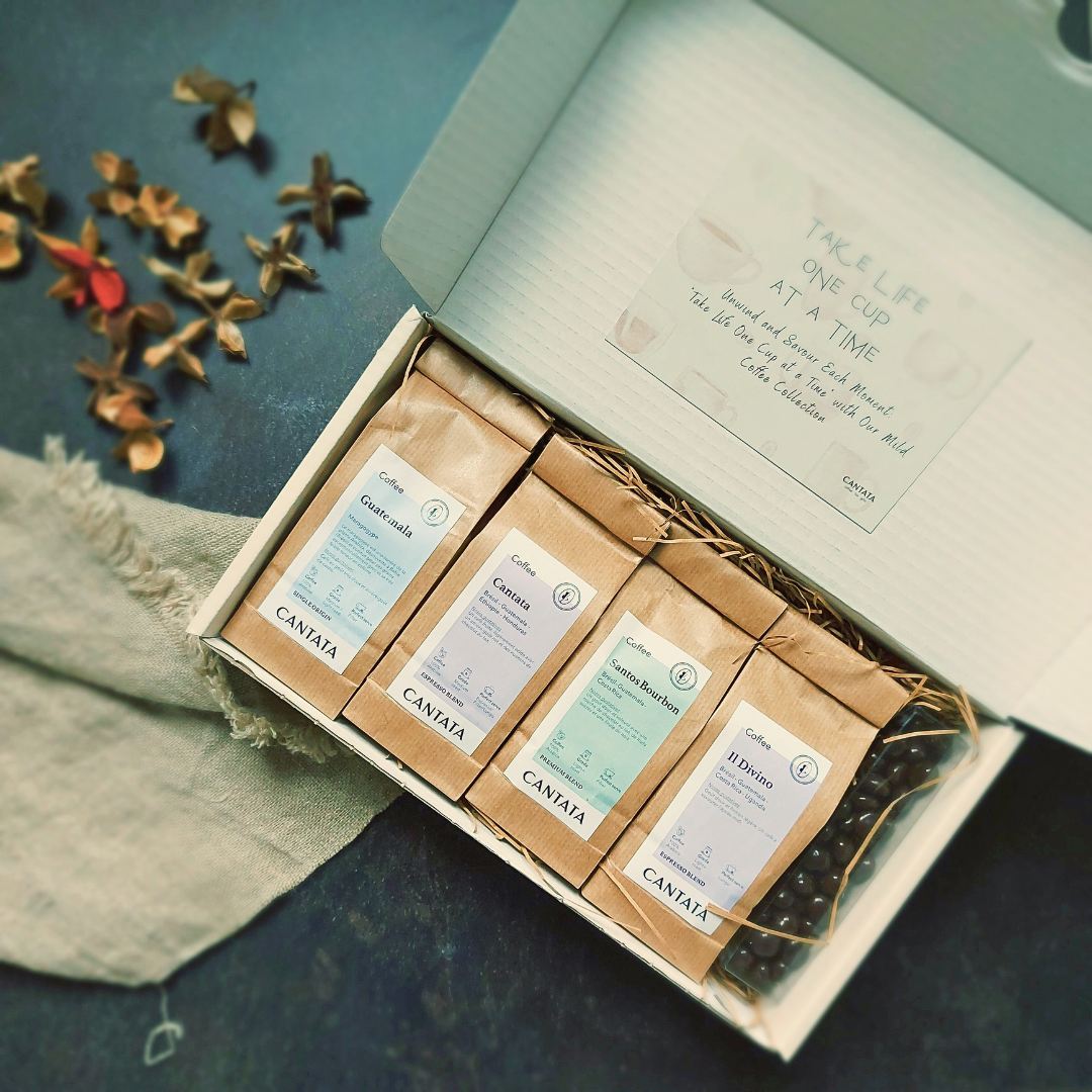 Take life one cup at a time - koffie cadeaupakket mild