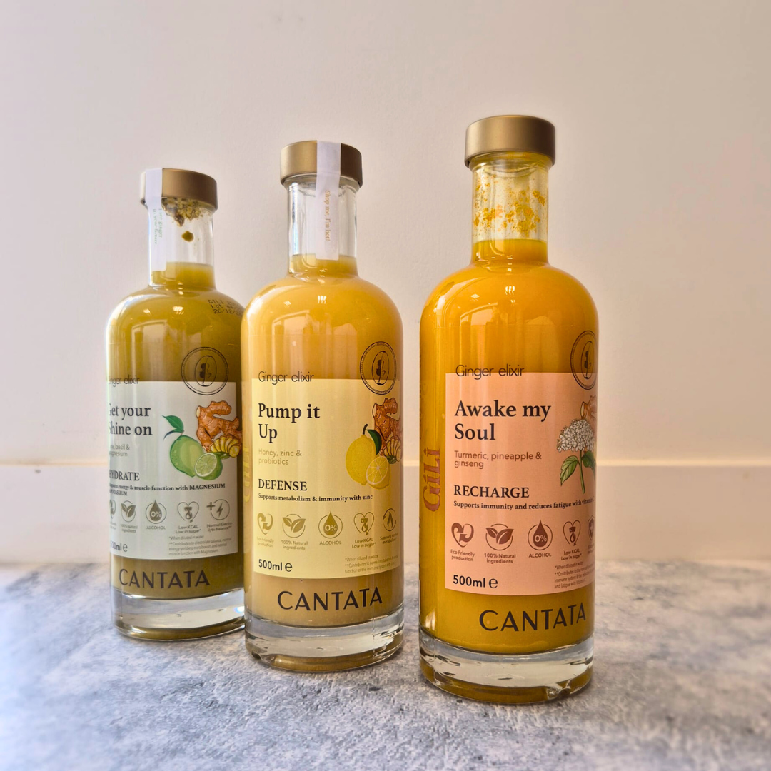 Cantata Ginger Elixir Pump it Up 500ml