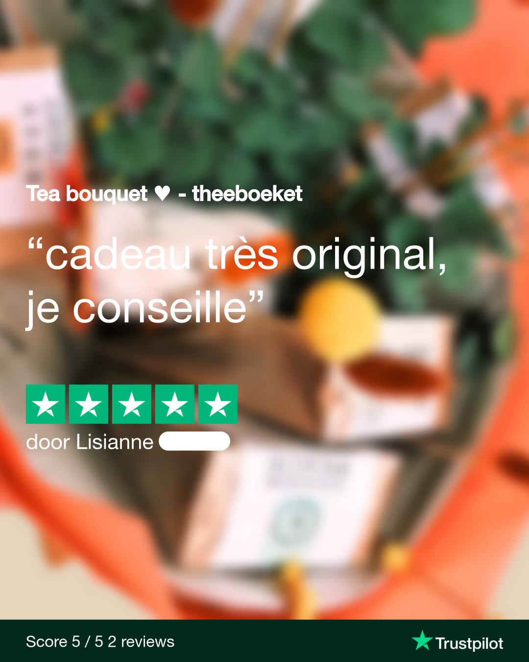 Tea bouquet ♥ - theeboeket