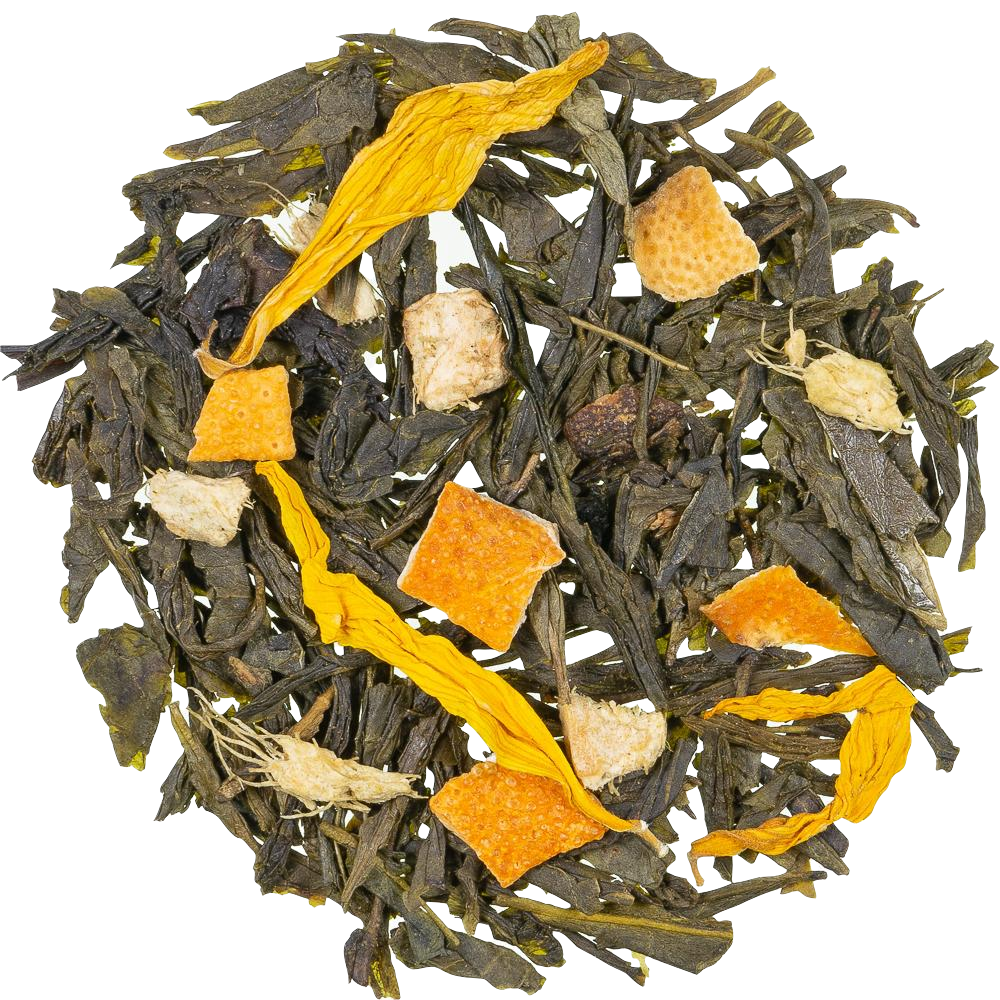 Groene thee Ginger Lemon