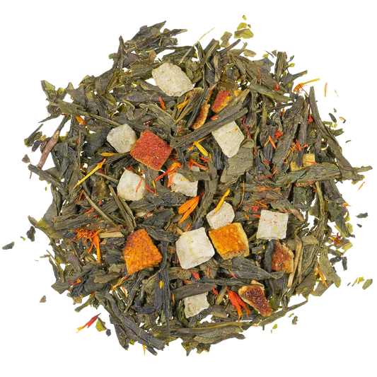 Groene thee Orange Grapefruit