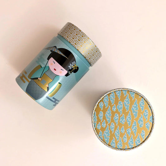 Voorraadblik Little Geisha Blauw 150g