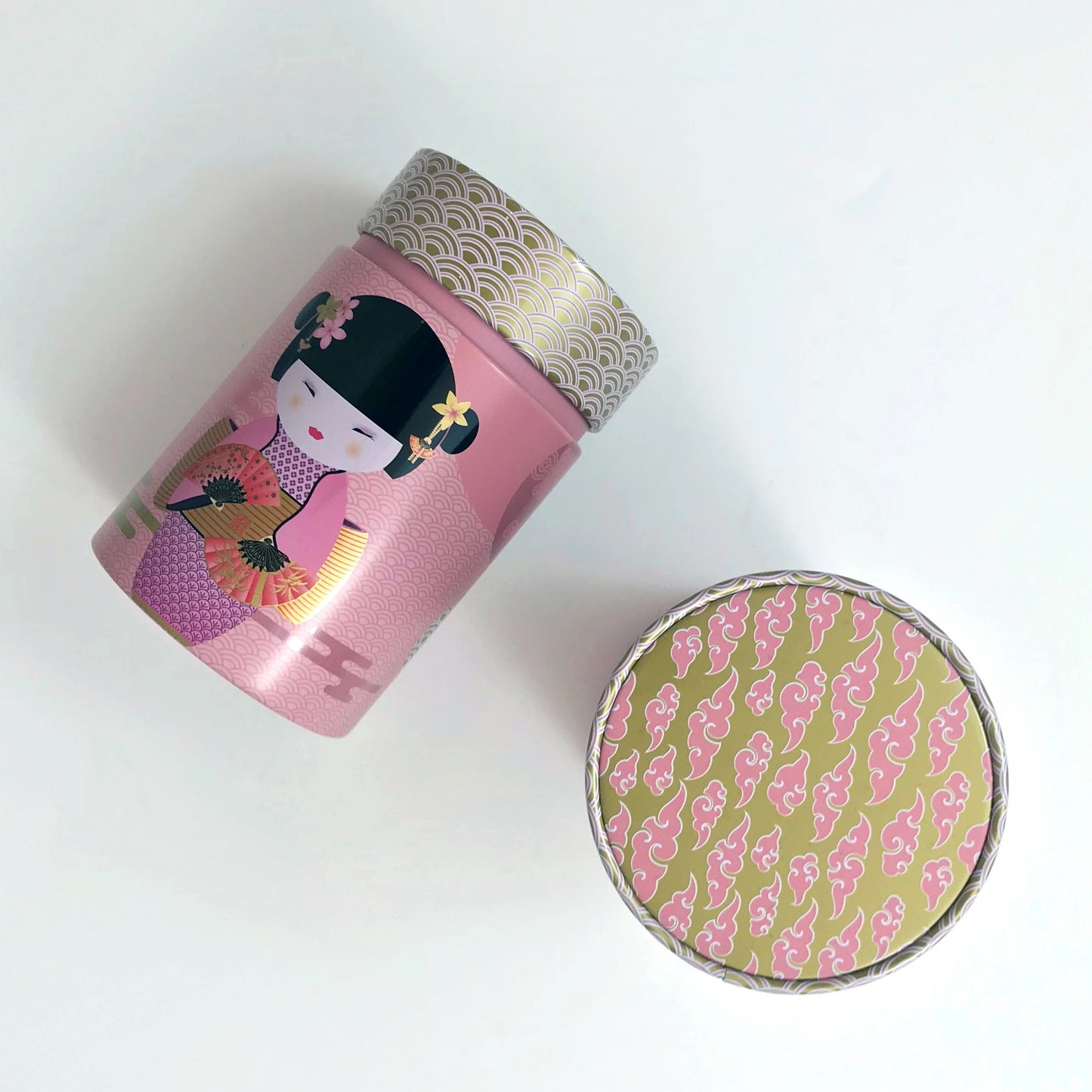 Voorraadblik Little Geisha Roze 150g